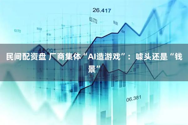 民间配资盘 厂商集体“AI造游戏”：噱头还是“钱景”